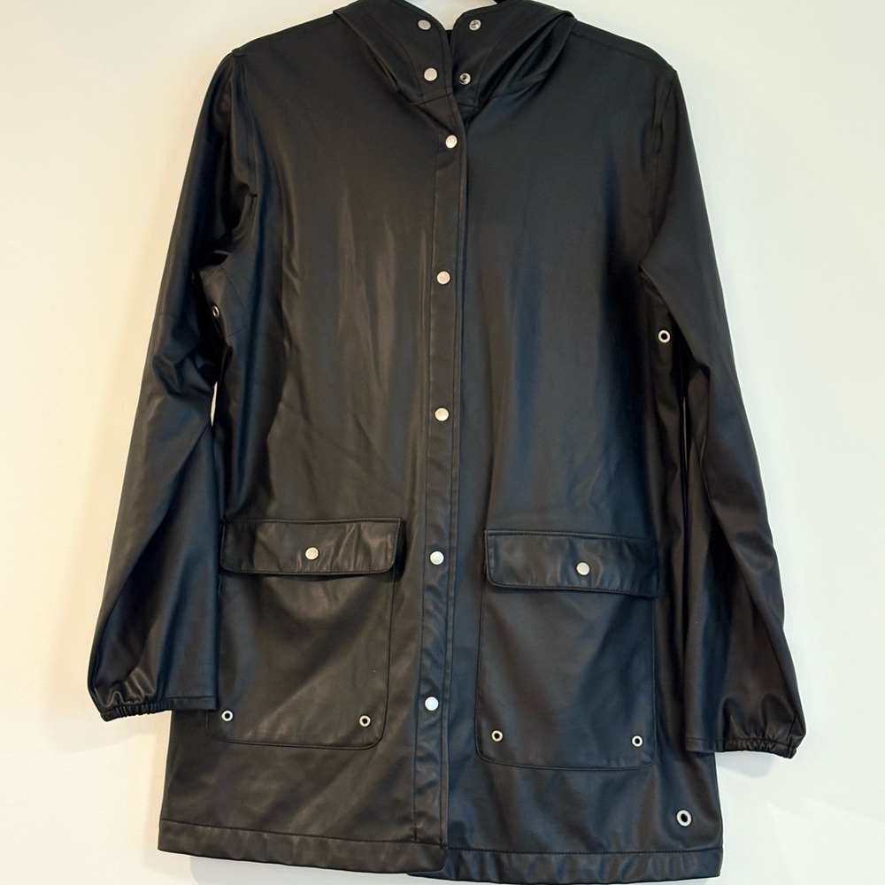 Herschel Supply Company Black Rain Jacket